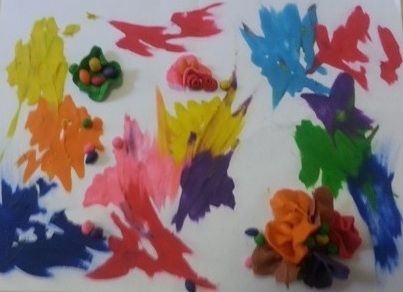 Painting' with Plasticine